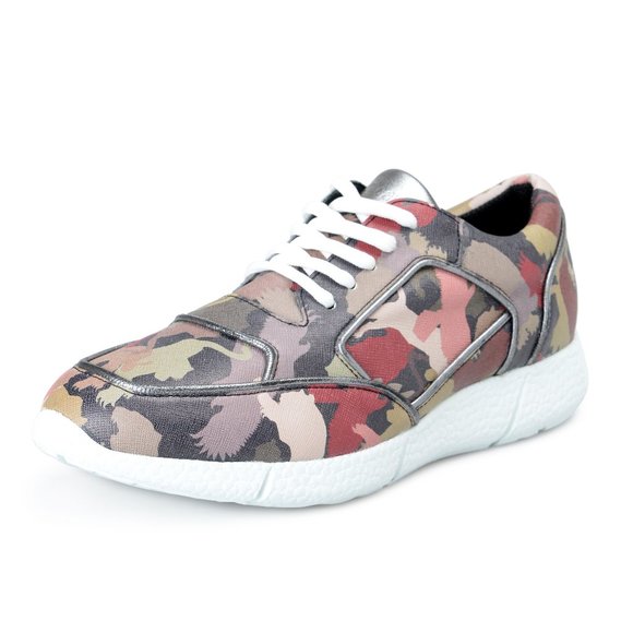 Just Cavalli Womens Leather Fashion Sneakers Shoes